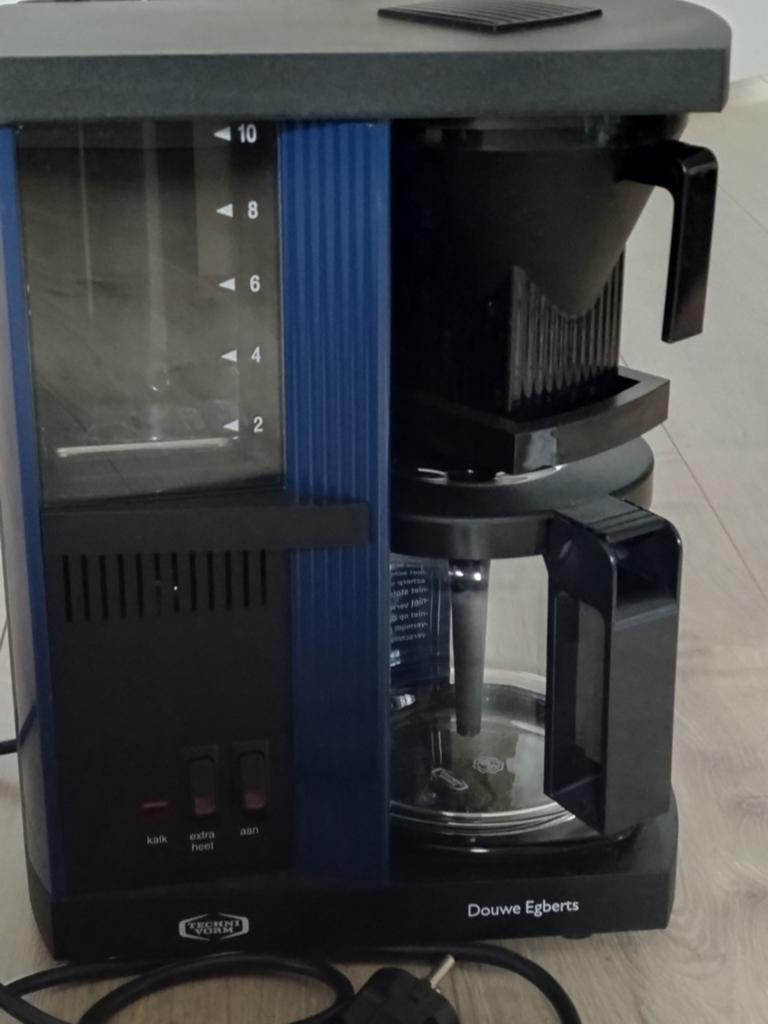 Douwe Egberts Koffiezetapparaat - Blauw, Ophalen, Gebruikt, 10 kopjes of meer, Koffiemachine