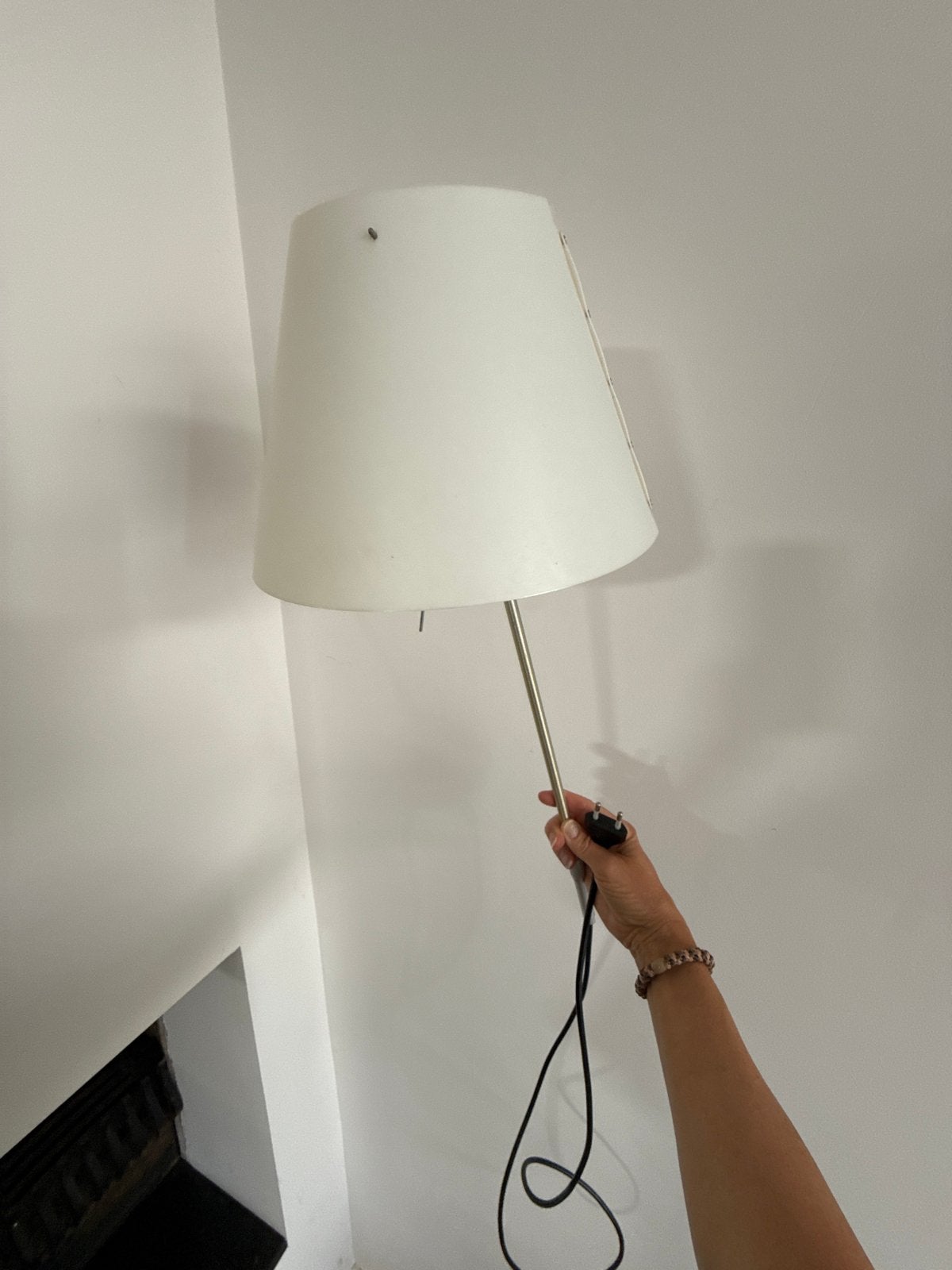 Luceplan model Costanza Wandlamp wit, Wit, Overige merken, Gebruikt, Kunststof