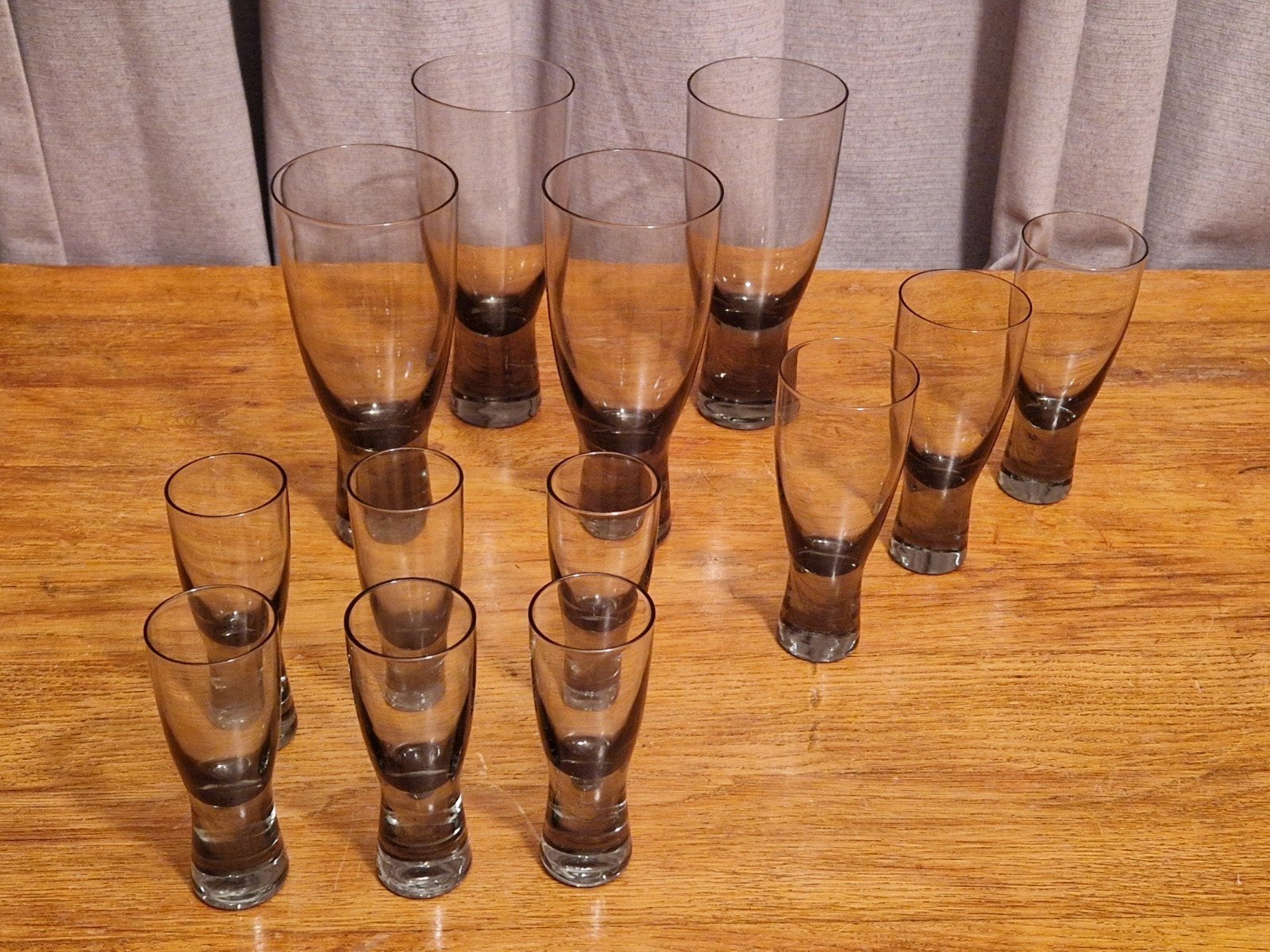 12X Holmegaard Canada Per Lutken design glazen, Holmegaard, Overige typen, Holmegaard, Ophalen of Verzenden