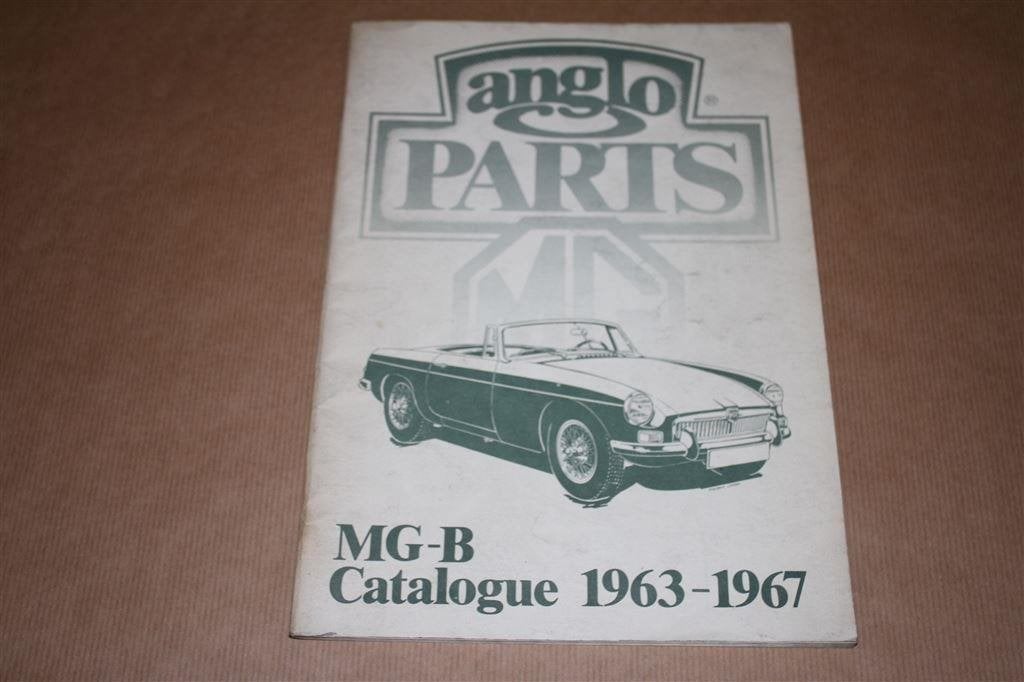 MG-B Catalogue 1963-1967 - Anglo Parts, Ophalen of Verzenden