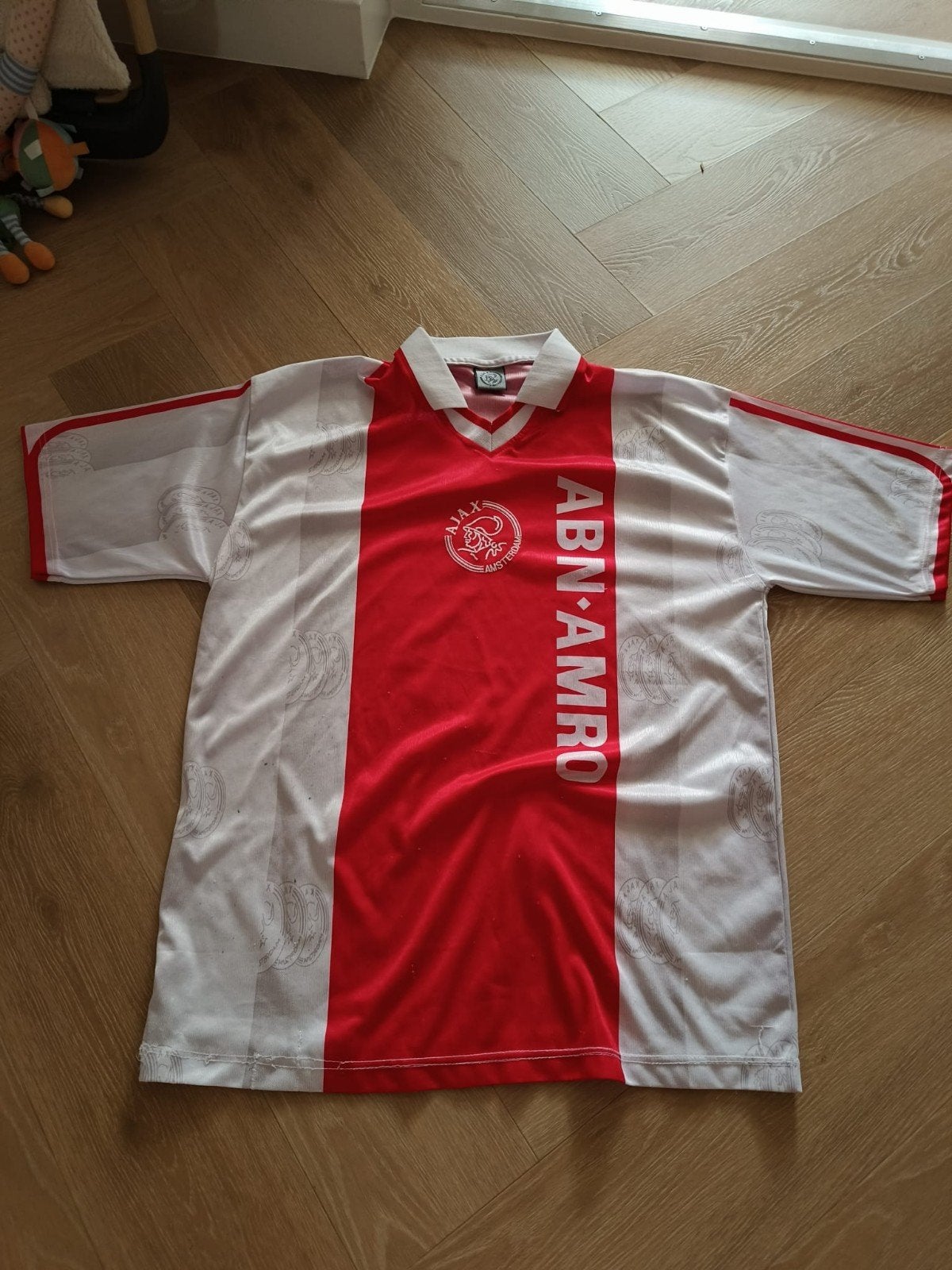 Vintage Ajax ABN AMRO Thuisshirt, Ophalen of Verzenden, Gebruikt, Shirt