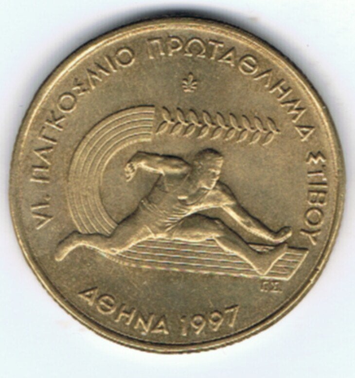 23-1219 Griekenland 100 drachme 1997, Ophalen of Verzenden, Overige landen, Losse munt