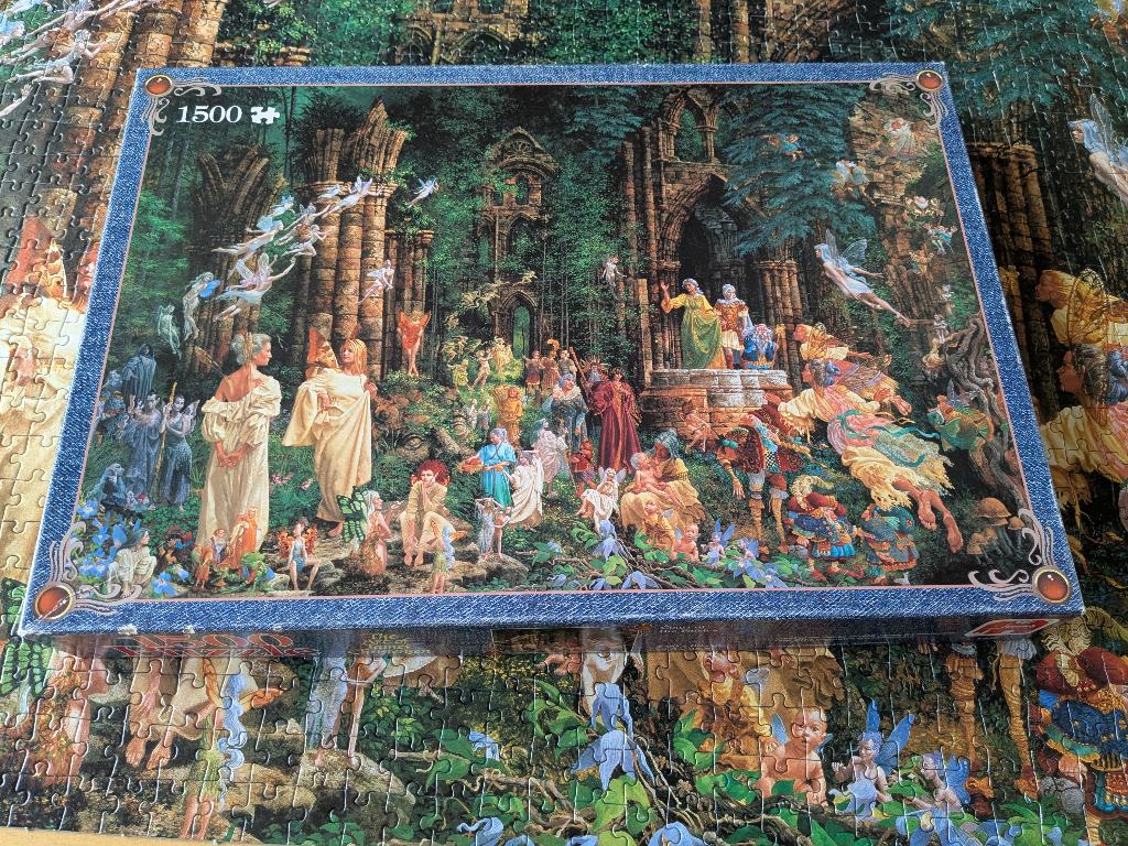 Jumbo Fantasy puzzel 1000 stukjes, Boeken, Ophalen of Verzenden, Zo goed als nieuw