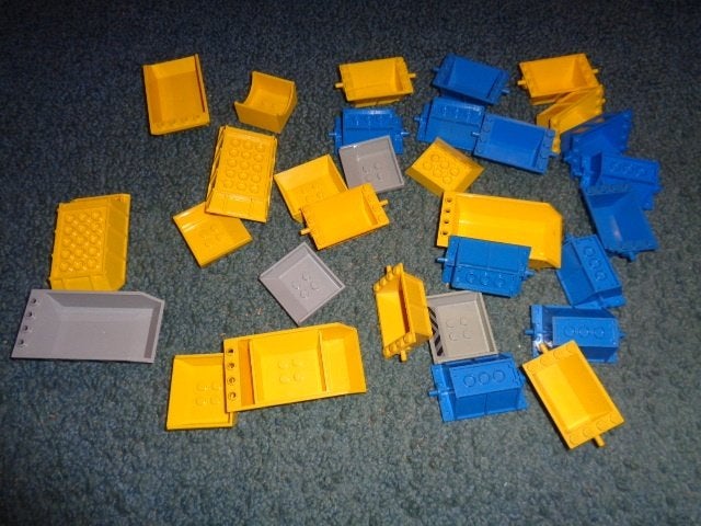 Partij U150=Lego containers, Lego, Lego, Gebruikt, Lego