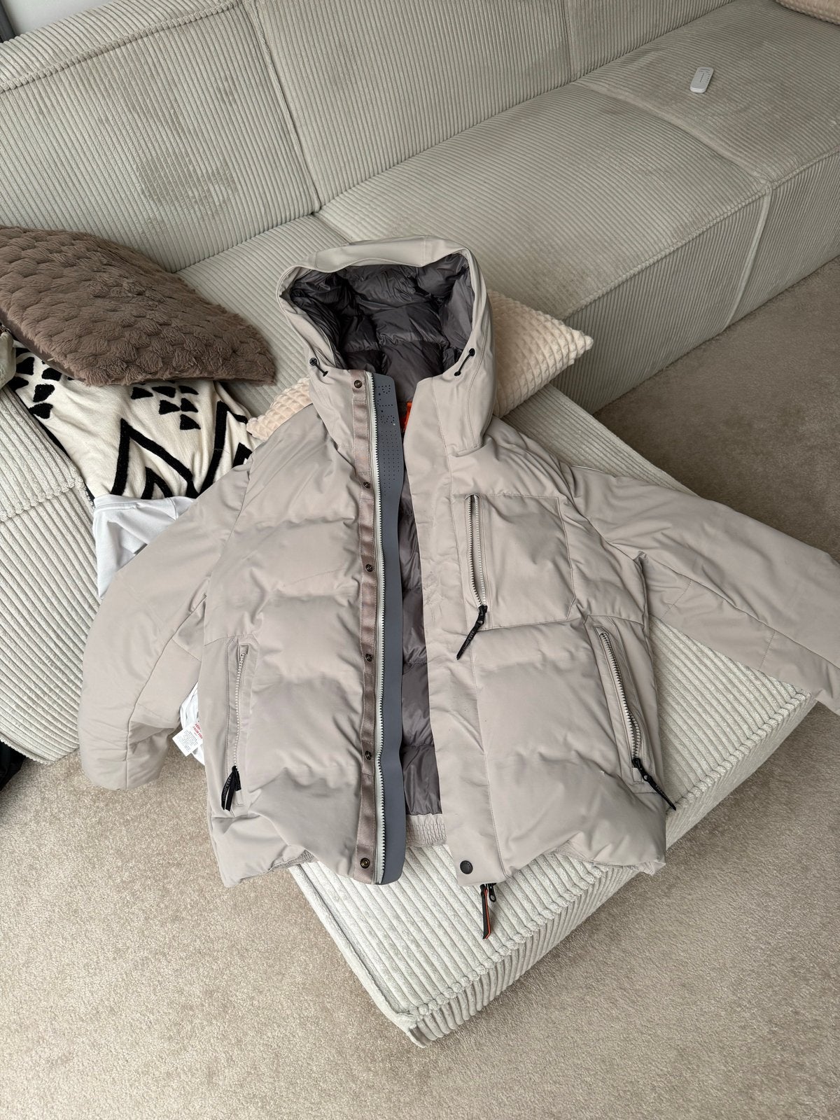 Parajumpers PJS Anchorage Donsjas - Zo goed als nieuw, Ophalen, Zo goed als nieuw, Maat 38/40 (M), Beige