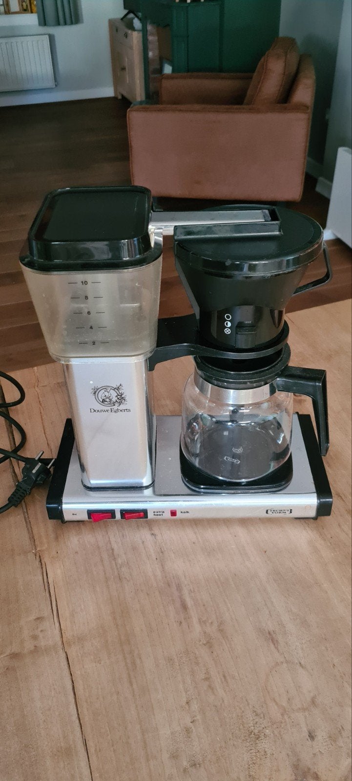 DE technivorm moccamaster  DEFECT, Witgoed en Apparatuur, Koffiezetapparaten, Koffiemachine, Gemalen koffie, Ophalen of Verzenden