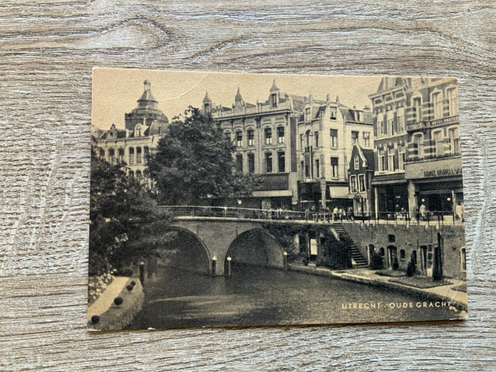 Utrecht - Oude Gracht, Verzamelen, Ophalen of Verzenden, Voor 1920, Gelopen, Utrecht