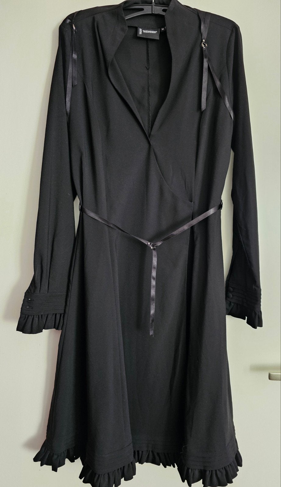 MARLIES DEKKERS; PRACHTIGE PEIGNOIR ZGAN, Ophalen, Zwart, BH