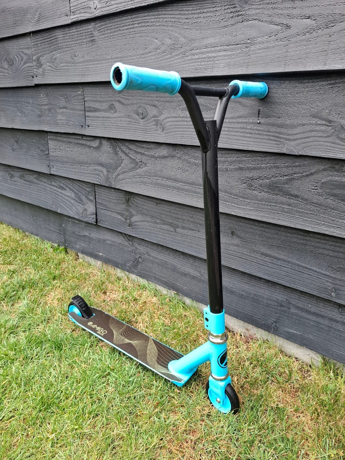 Stuntstep Amigo blauw., Fietsen en Brommers, Steps, Ophalen, Gebruikt, Gewone step, Amigo