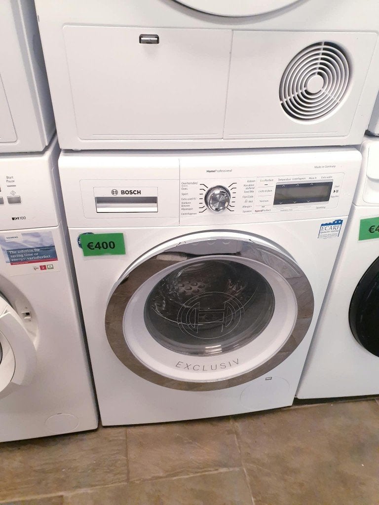 bosch wasmachine 8kg A+ inc 6 mnd garantie, 1200 tot 1600 toeren, 8 tot 10 kg, Ophalen of Verzenden, Zo goed als nieuw