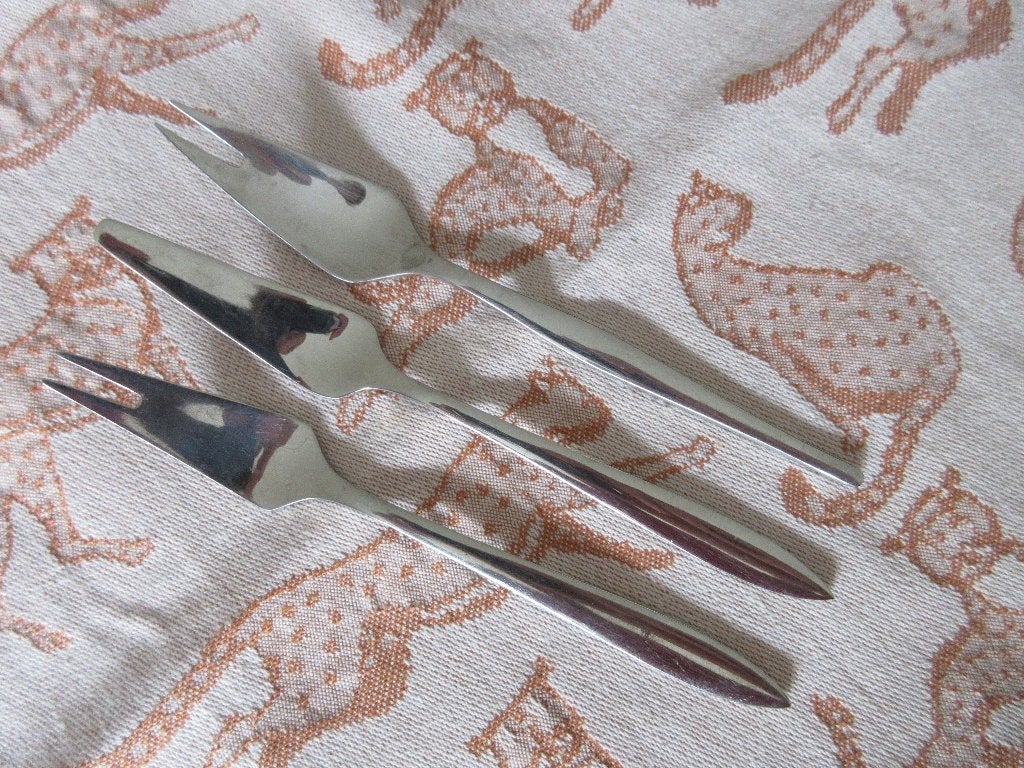 Gero Zilduro 750 Festi Ontbijt/Lunchsetje, Huis en Inrichting, Keuken | Bestek, Gebruikt, Gero, Los bestek, Ophalen of Verzenden