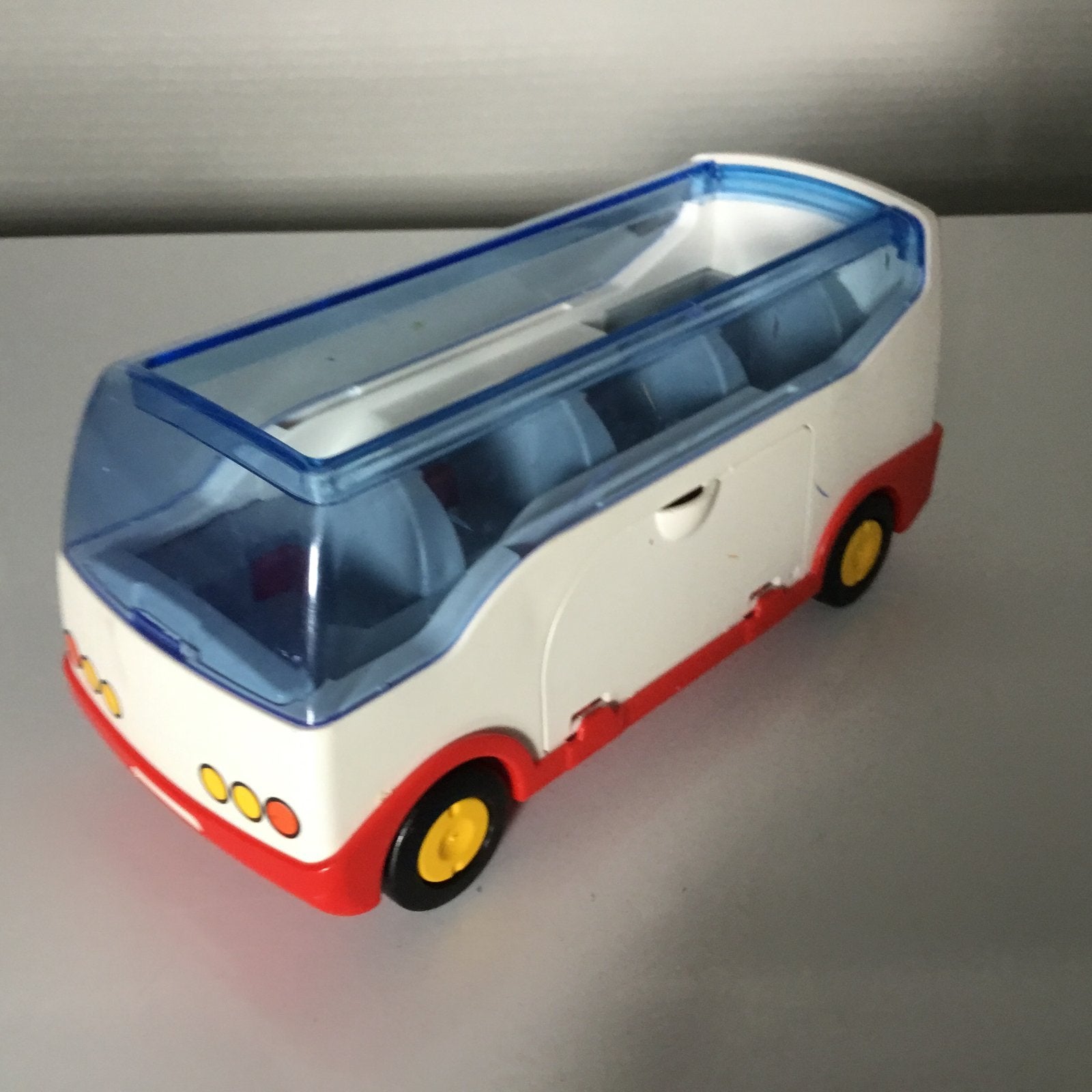 Playmobil bus 123 zonder accessoires, Ophalen of Verzenden, Gebruikt, Los playmobil