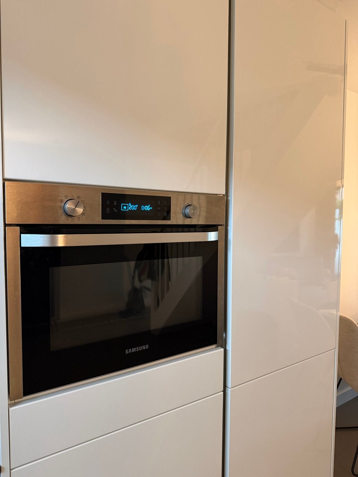 Samsung Combi-Oven NQ50J3530BS - Zo goed als nieuw, Ophalen, 45 tot 50 cm, Inbouw, 45 tot 60 cm