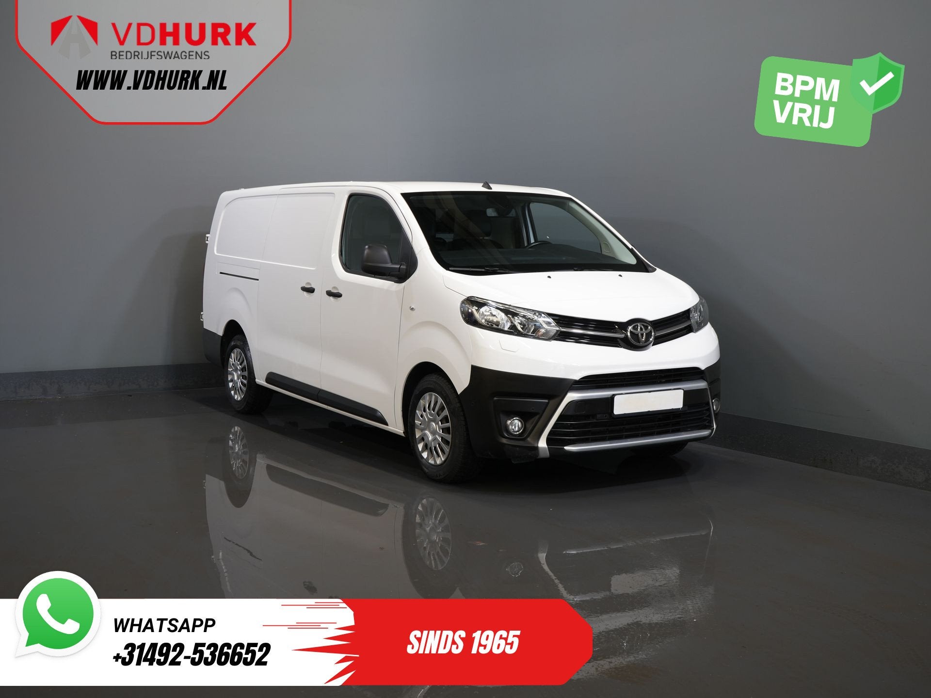 Toyota ProAce Worker 2.0 145 pk L3 Standkachel/ Stoelverw/ C, Auto's, Bestelauto's, Voorwielaandrijving, 145 pk, Gebruikt, Leder en Stof