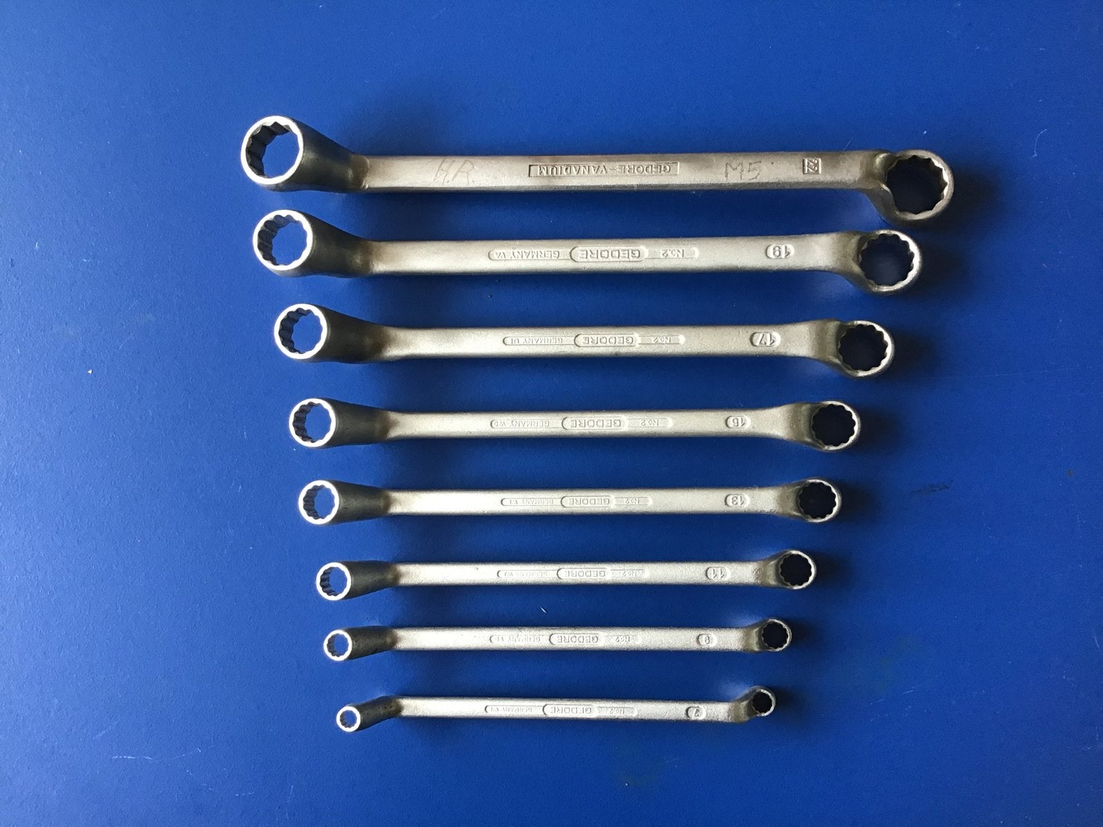 Gedore ringsleutels set 6 t/m 22 mm, Auto diversen, Ophalen of Verzenden, Gebruikt