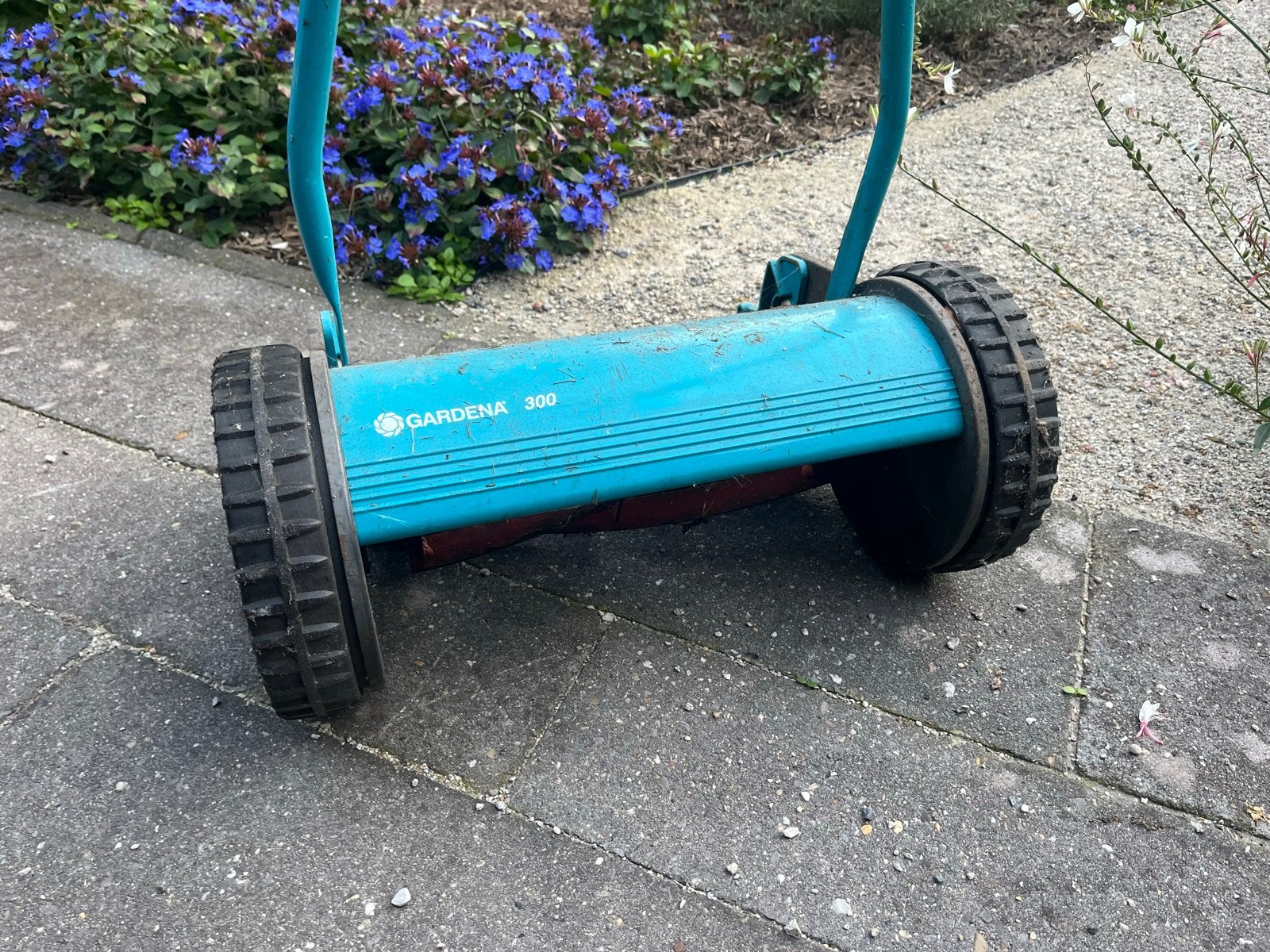 Gardena 300 Handgrasmaaier - in nette staat, Tuin en Terras, Ophalen, Gebruikt, Handgrasmaaier, Minder dan 30 cm