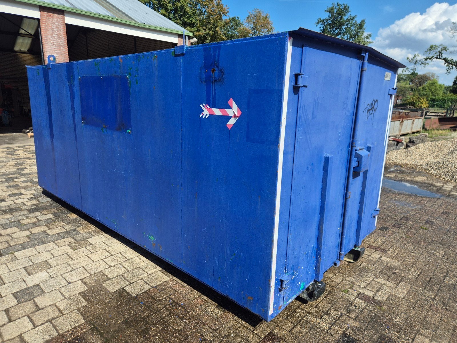 Gereedschap / opslag container te koop, Ophalen