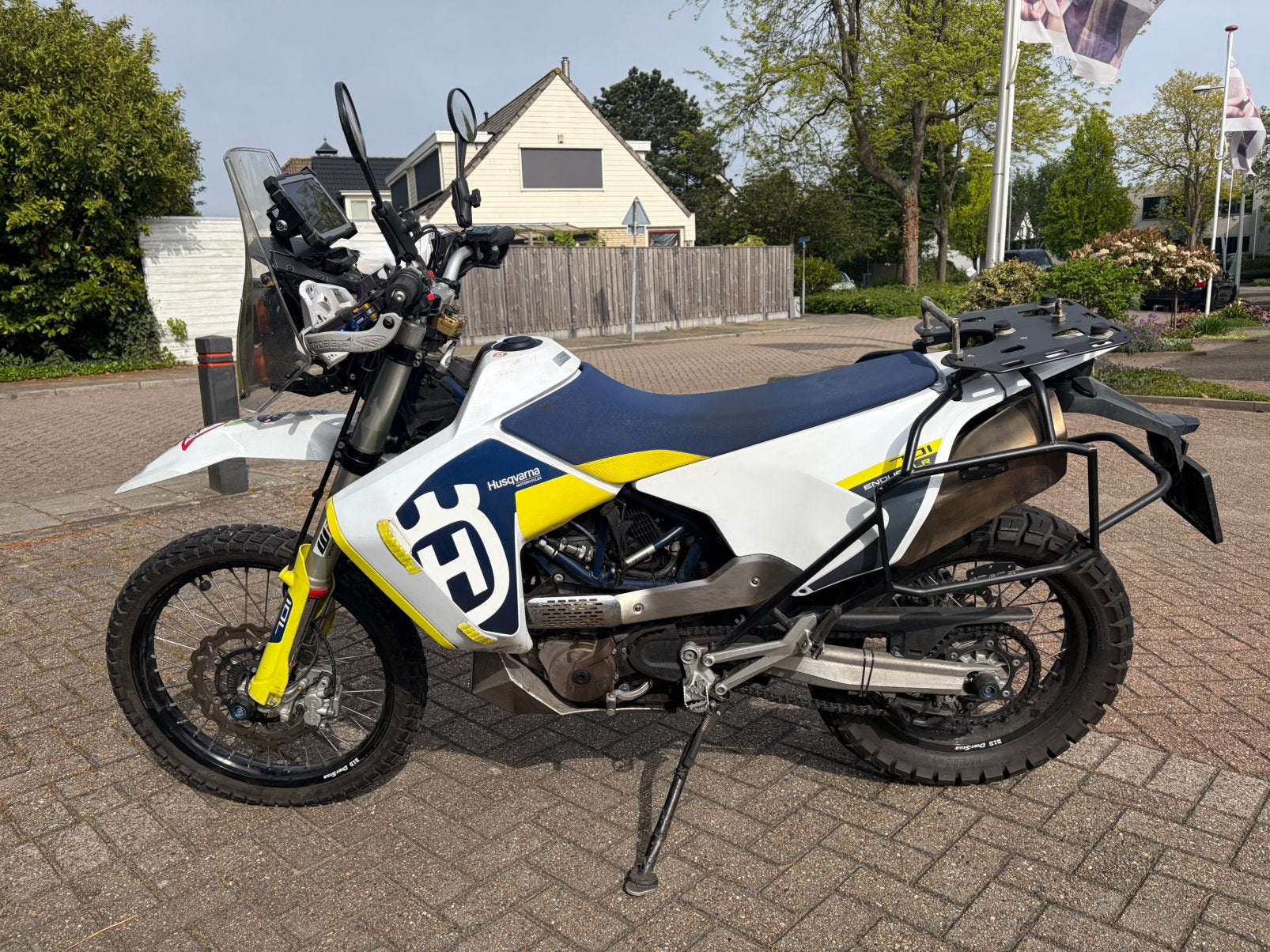 Husqvarna 701 LR enduro, 700 cc, Traction Control, Motorrijbewijs A, Gebruikt