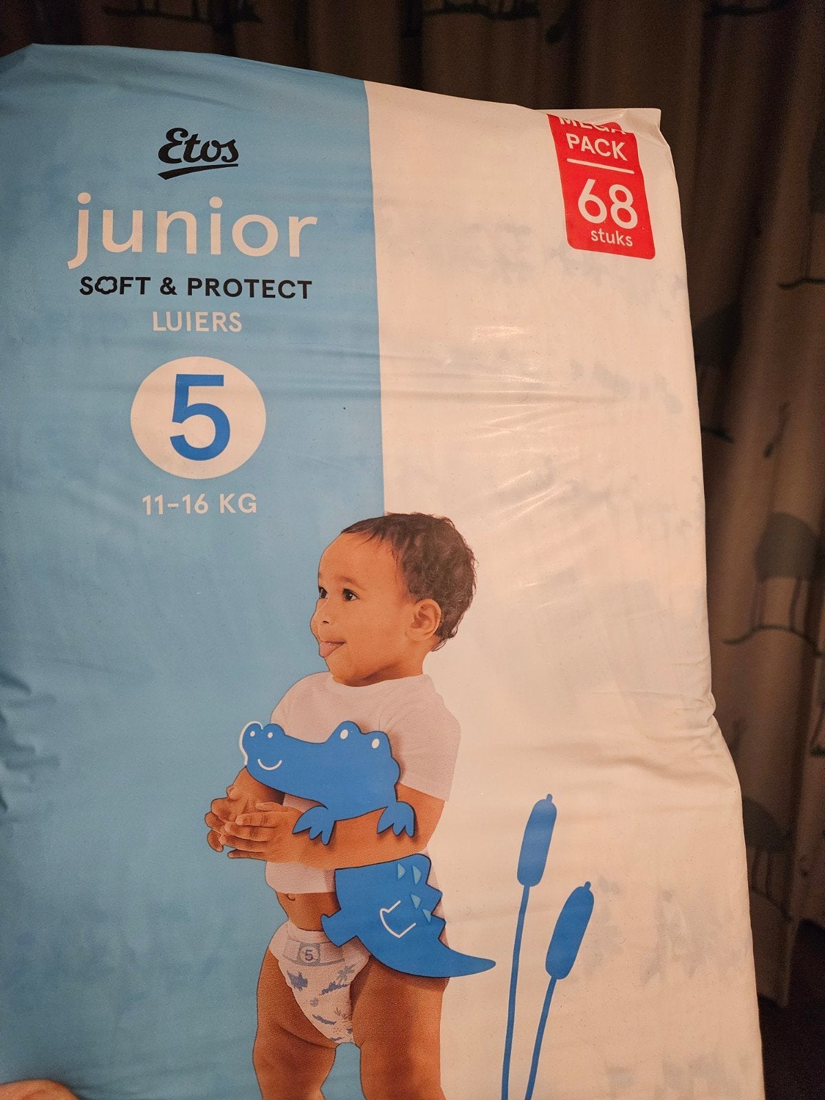 Etos Junior Luiers Maat 5 (11-16 kg) - 4x Megapack = 272, Ophalen, Nieuw
