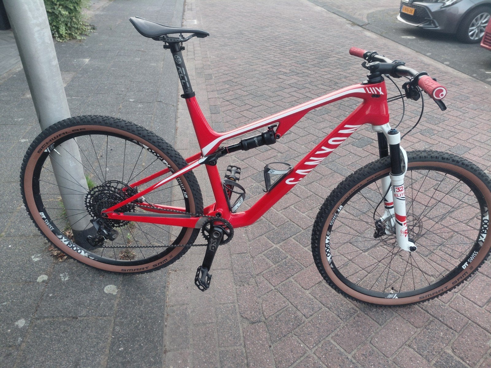 canyon lux 29" fully carbon maat XL, Fietsen en Brommers, 57 cm of meer, Zo goed als nieuw, Schijfrem, Ophalen
