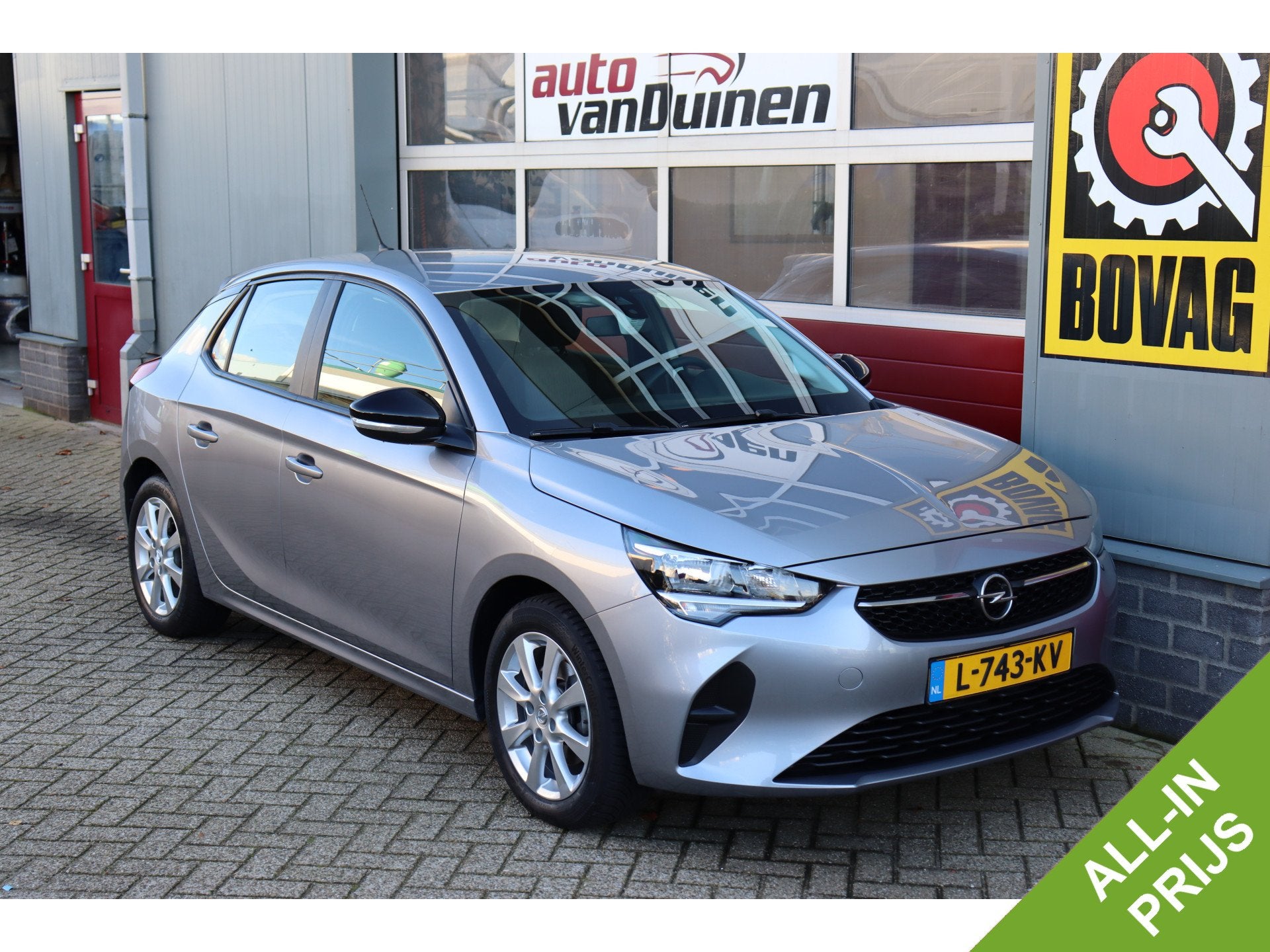 Opel Corsa 1.2 Edition O.a: Afn. trekhaak, 16 Inch L.m., Car, Voorwielaandrijving, Gebruikt, Met garantie (alle), Origineel Nederlands