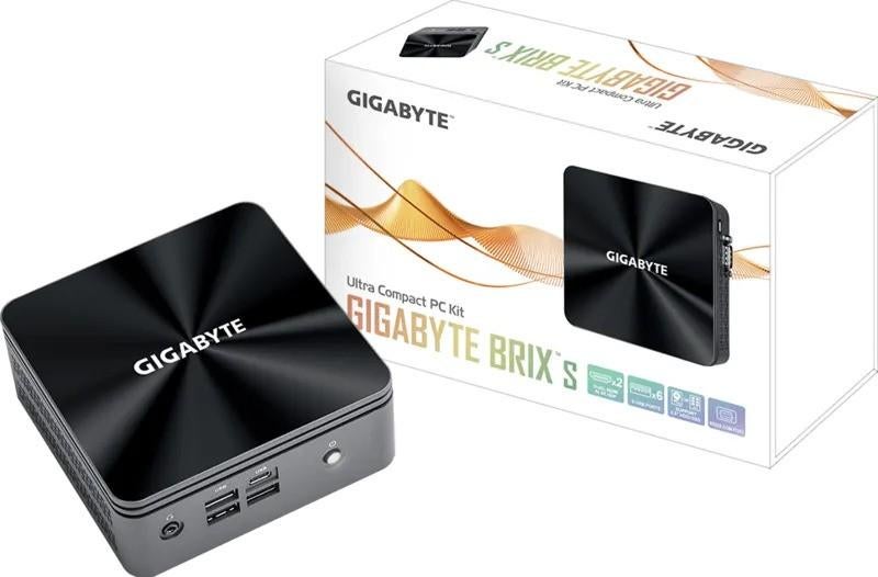 NUC Gigabyte Brix-S | Intel i3 | 8GB RAM | 512GB SSD | W11, Computers en Software, Desktop Pc's, Gigabyte, Verzenden, 8 GB, Nieuw