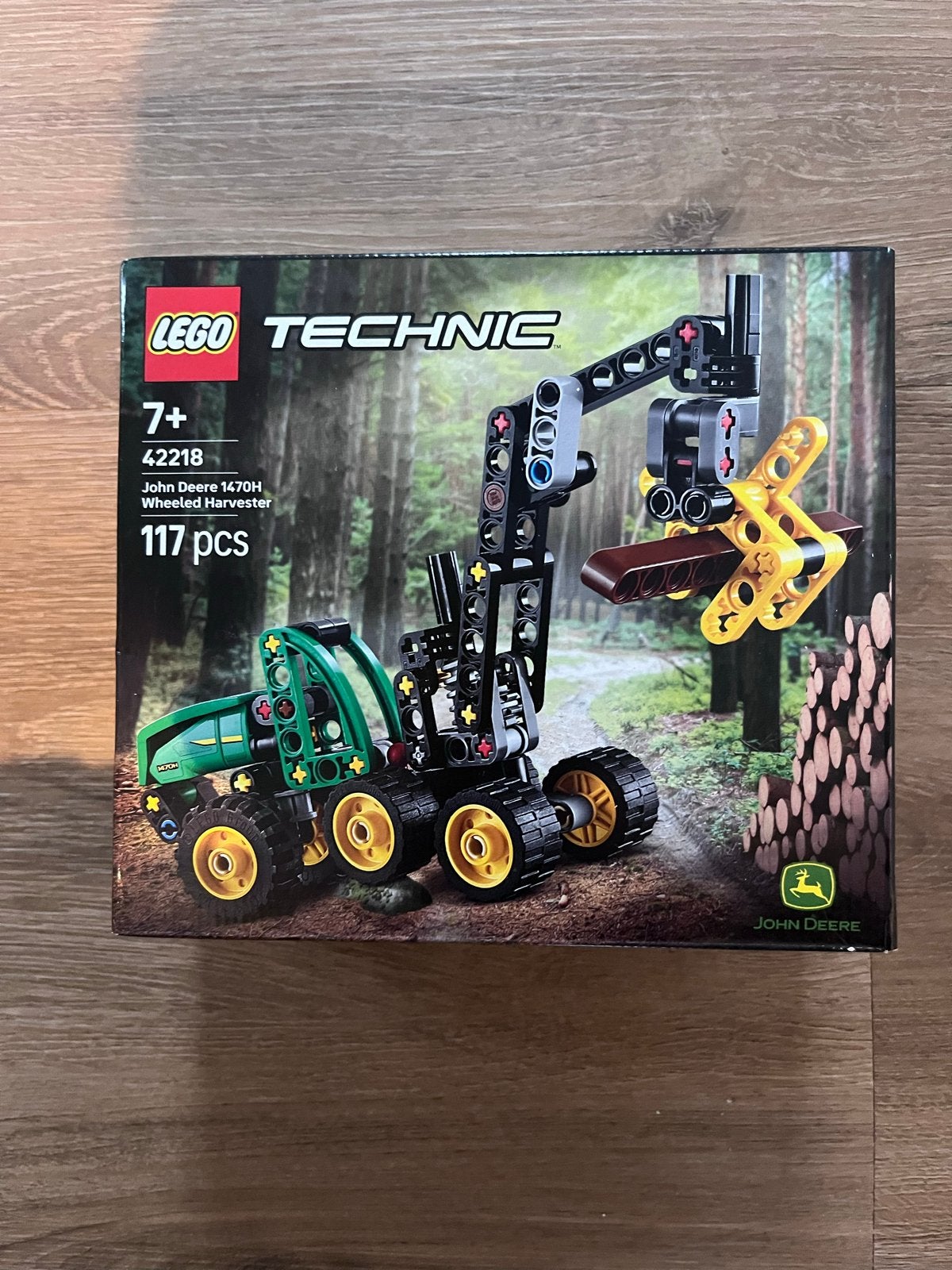 LEGO Technic 42218 John Deere 1470H Wheeled Harvester, Lego, Nieuw, Ophalen of Verzenden, Technic
