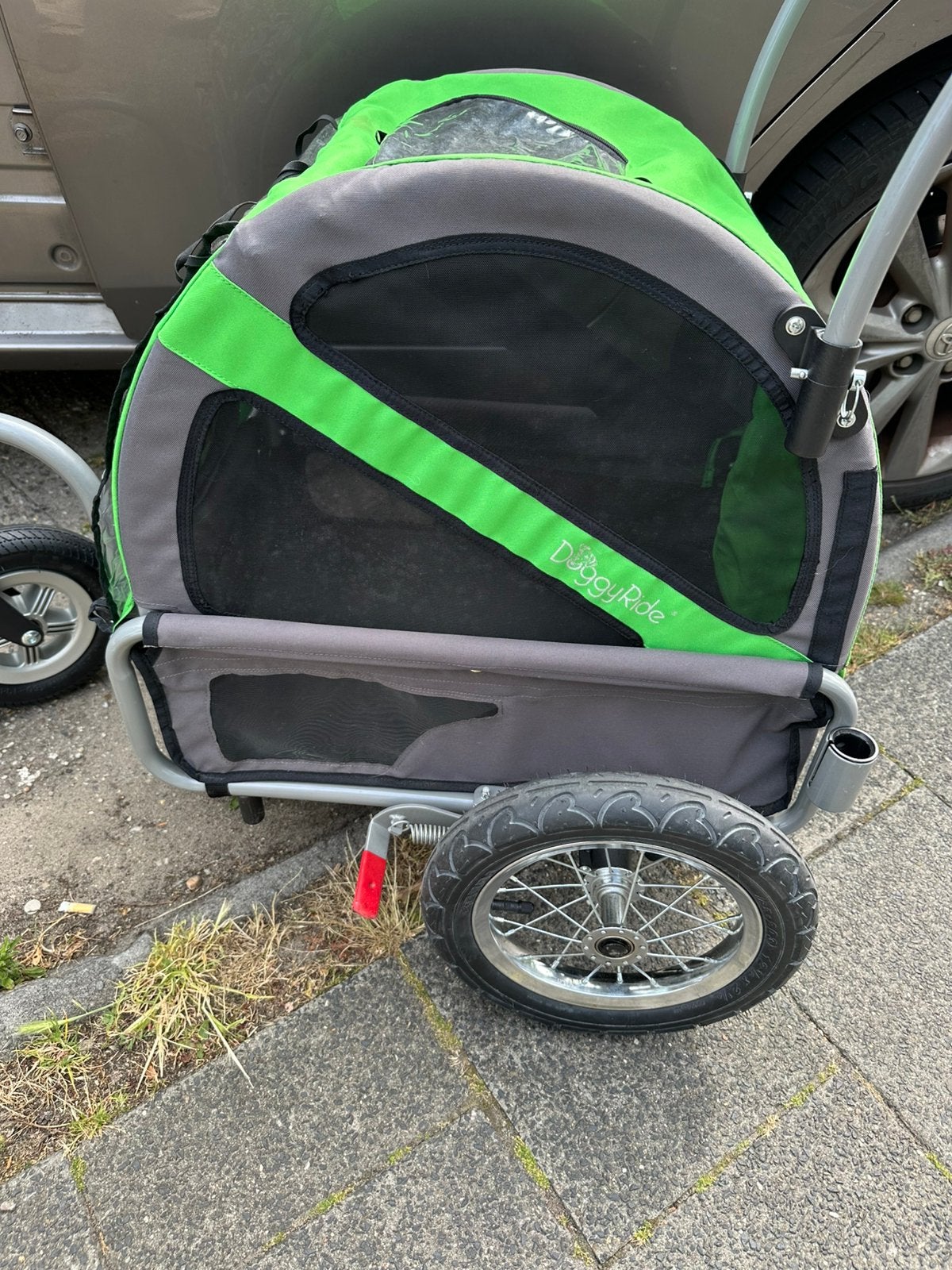 Hondenwagen, Ophalen, Gebruikt