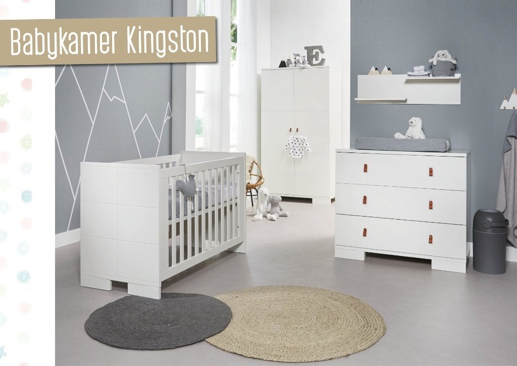 Babykamer meubels Interbaby Kingston, Kinderen en Baby's, Kinderkamer | Complete kinderkamers, Gebruikt, Jongetje of Meisje, Ophalen