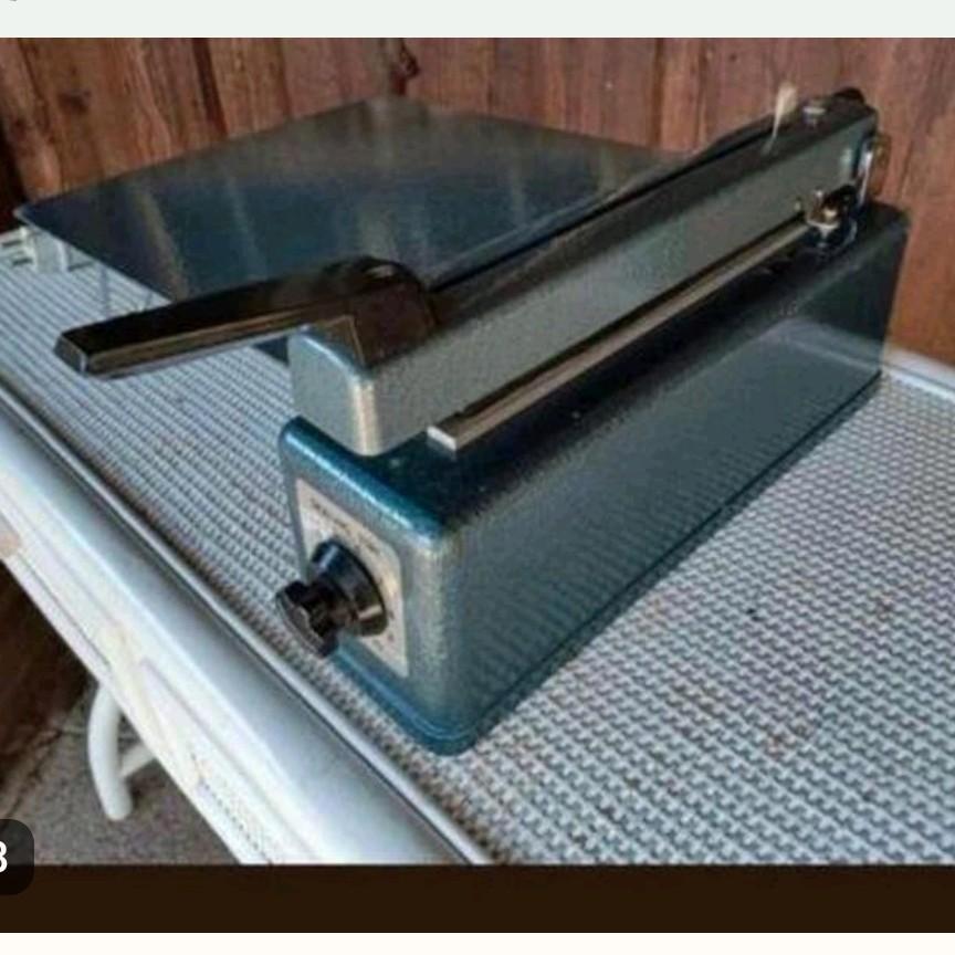 Vintage I.z.g.s. Sealing Machine - Impuls Sealer PFS-300, Ophalen of Verzenden