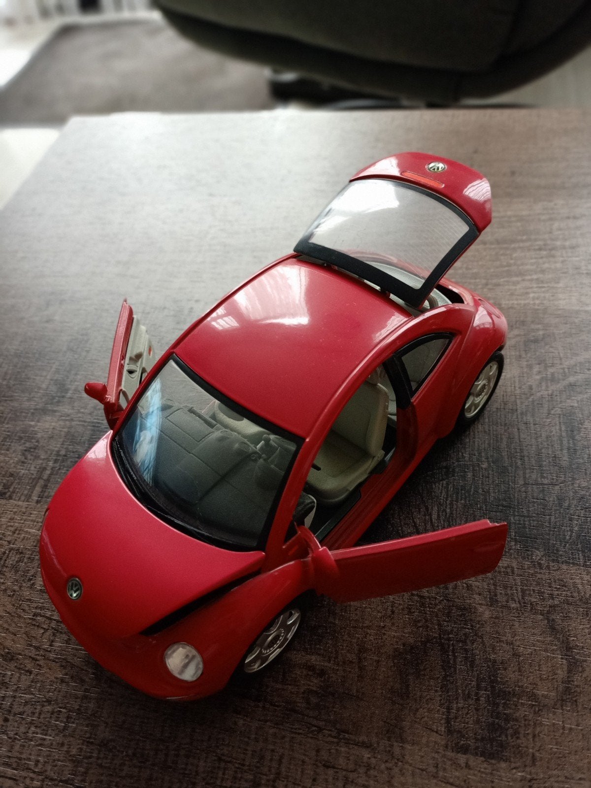 modelauto Volkswagen New Beetle 1998, Ophalen, Gebruikt, Auto, Bburago
