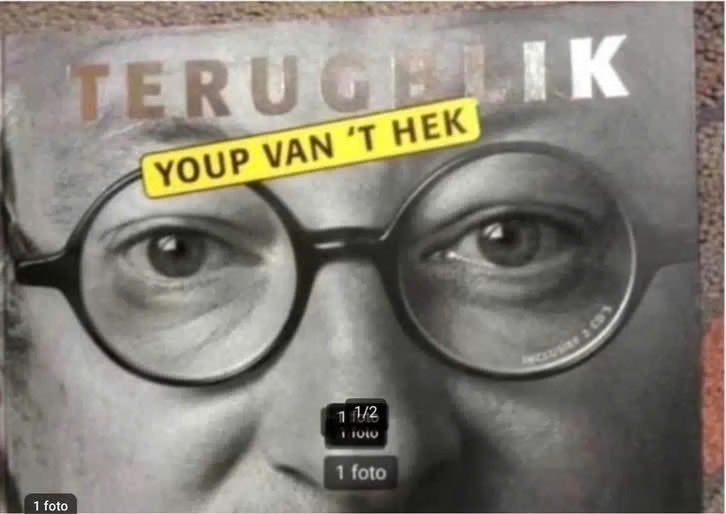 Terugblik van Youp van ‘t Hek inclusief 2 Cd’s, Cd's en Dvd's, Ophalen of Verzenden, Zo goed als nieuw