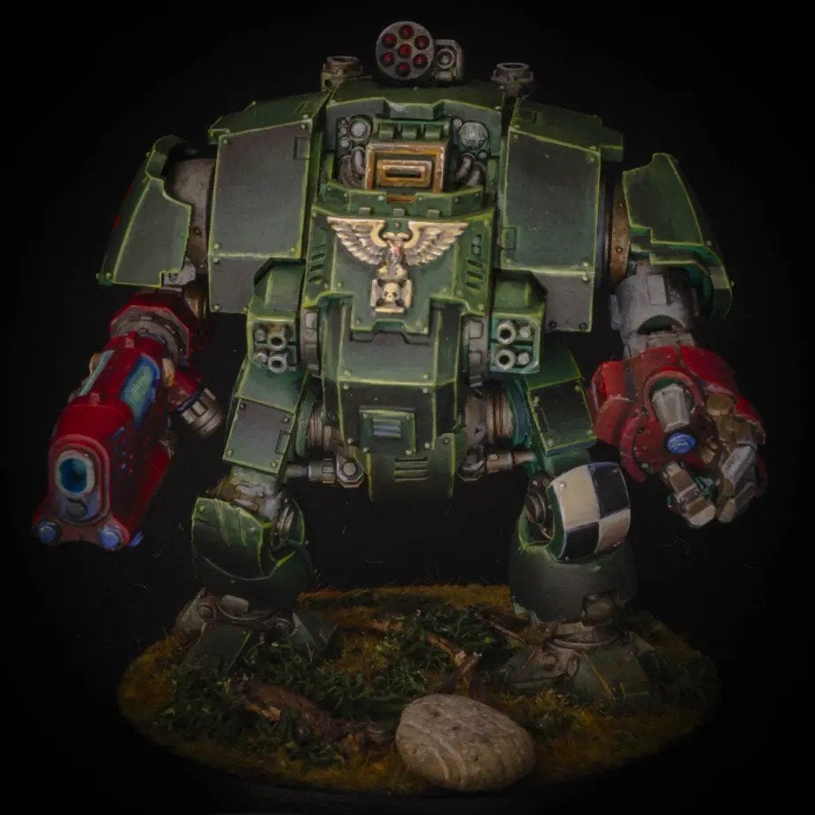 Warhammer 40K Dreadnought , Dark angels, space marines, Ophalen of Verzenden