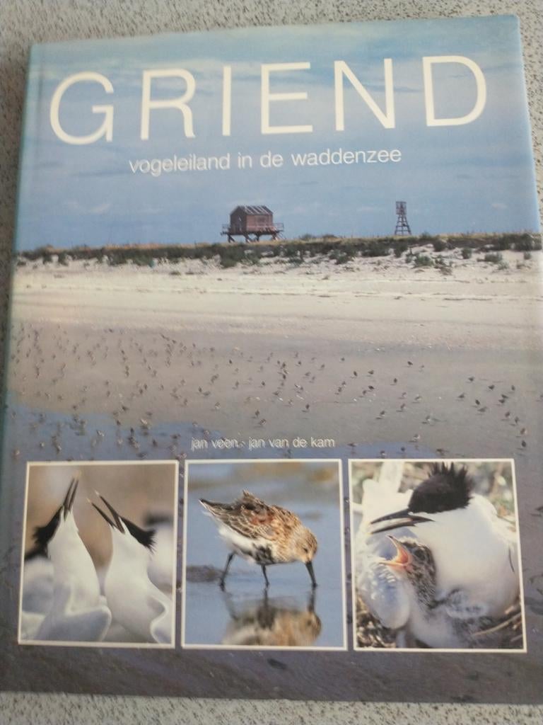 Griend, vogeleiland in de Waddenzee, Ophalen of Verzenden, Zo goed als nieuw, Bloemen, Planten en Bomen, Jan Veen, Jan van de Kam