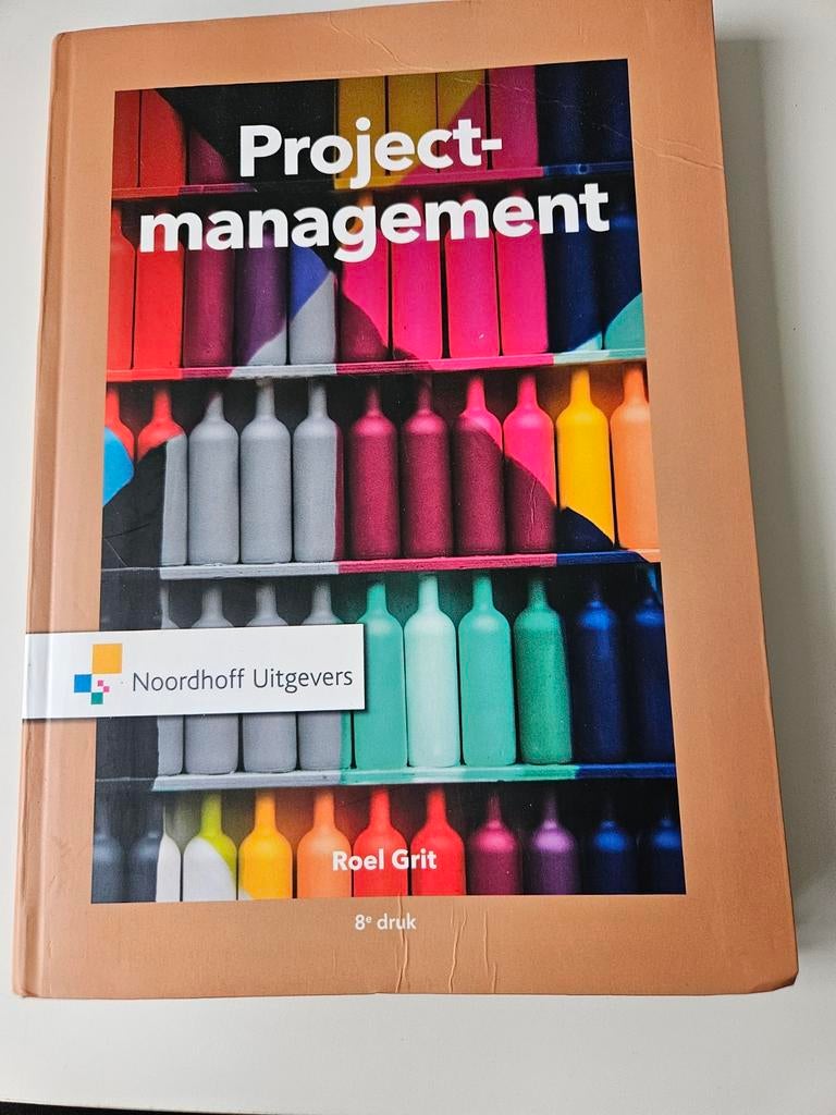 Projectmanagement - Roel Grit (8e druk), Ophalen, Roel Grit, HBO, Zo goed als nieuw