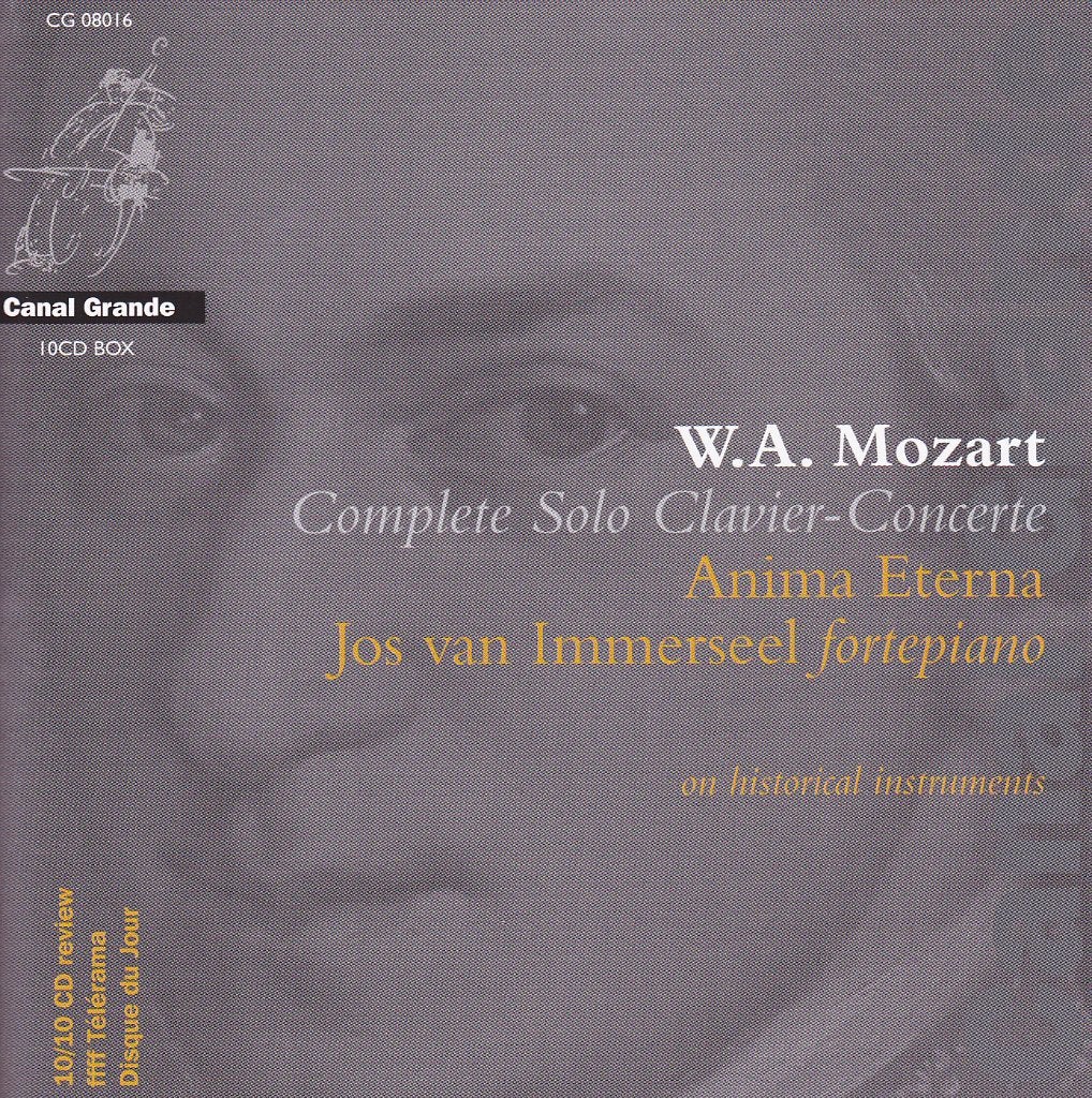 W.A. Mozart Complete Solo Clavier-Concerte ( 10 cd ), Boxset, Overige typen, Ophalen of Verzenden, Zo goed als nieuw