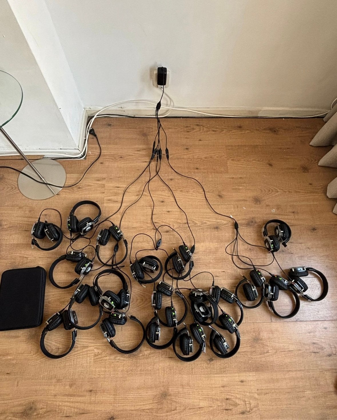 Silent Disco Koptelefoons met zender. Doe een goed bod.!, Overige merken, Ophalen of Verzenden, Zo goed als nieuw, Over-ear