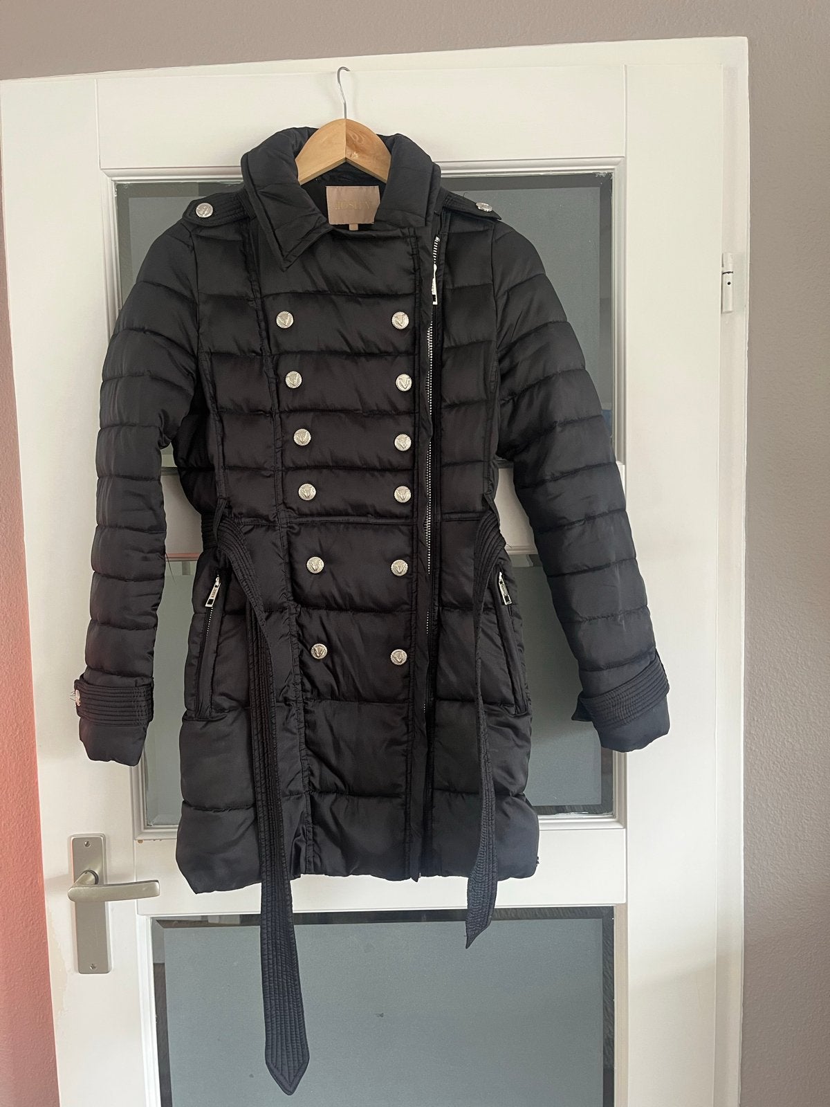 JOSH V Mandy Puffer Jas Zwart Maat XS, Ophalen of Verzenden, Zo goed als nieuw, Maat 34 (XS) of kleiner, Zwart