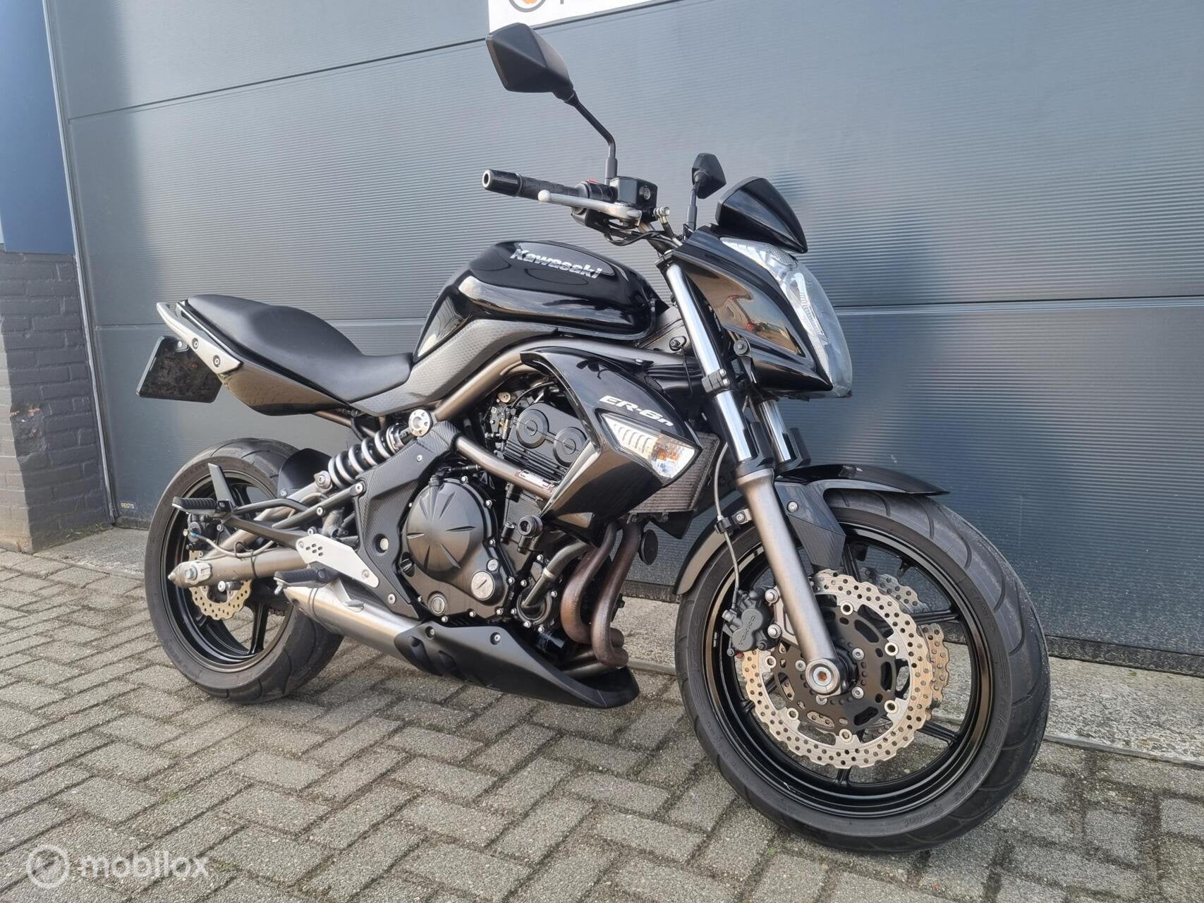 Leuke Kawasaki ER-6n (bj 2009) optie 35kw! Er6 er6n, 649 cc, Meer dan 35 kW, Toermotor, Handgeschakeld