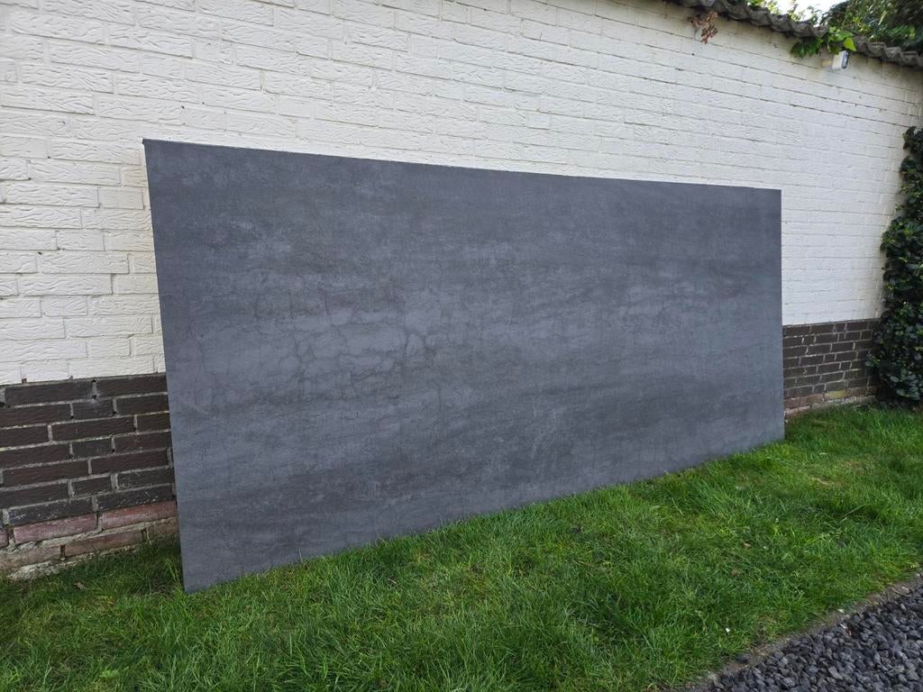 Neolith Iron Grey Slab 284x134x1.2cm - Keukenblad of tafel, Ophalen