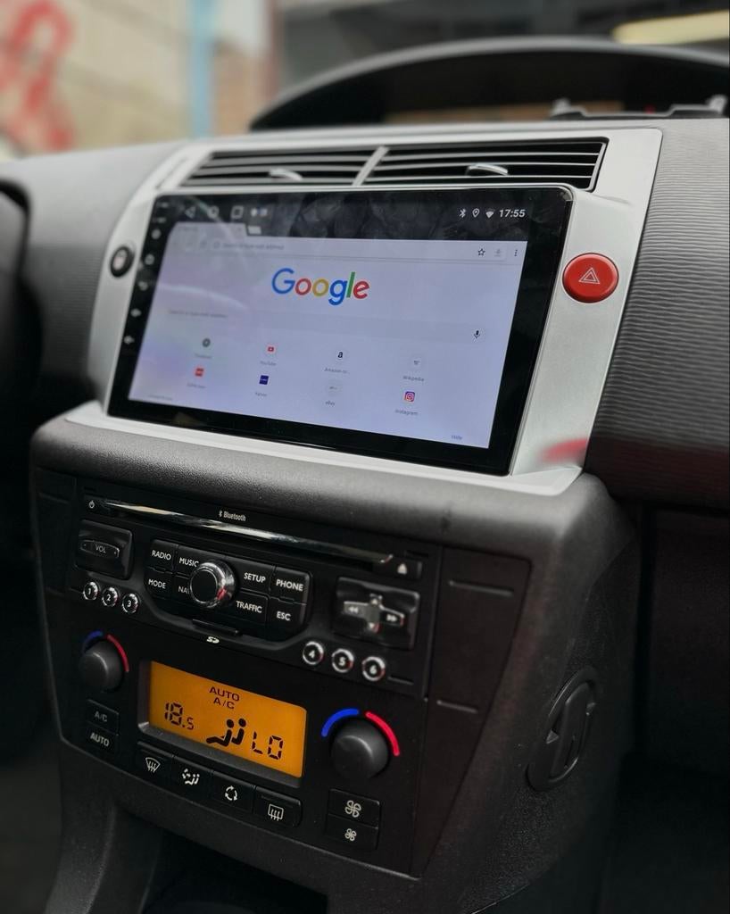 Autoradio met Android voor Citroën C4 (2004-2010), Auto diversen, Autoradio's, Zo goed als nieuw, Ophalen of Verzenden