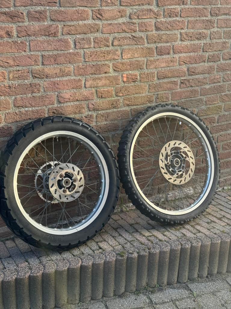 Set spaak wielen Derbi senda xtreme tot 2010 | 12 mm as, Ophalen of Verzenden, Overige typen