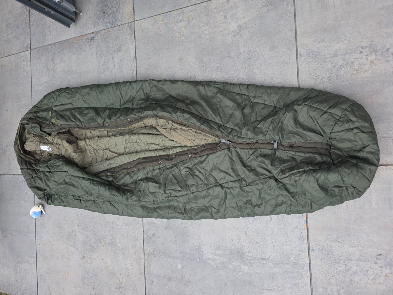 M90 Slaapzak met Binnenhoes en Goretex Bivakzak, Ophalen of Verzenden, Gebruikt