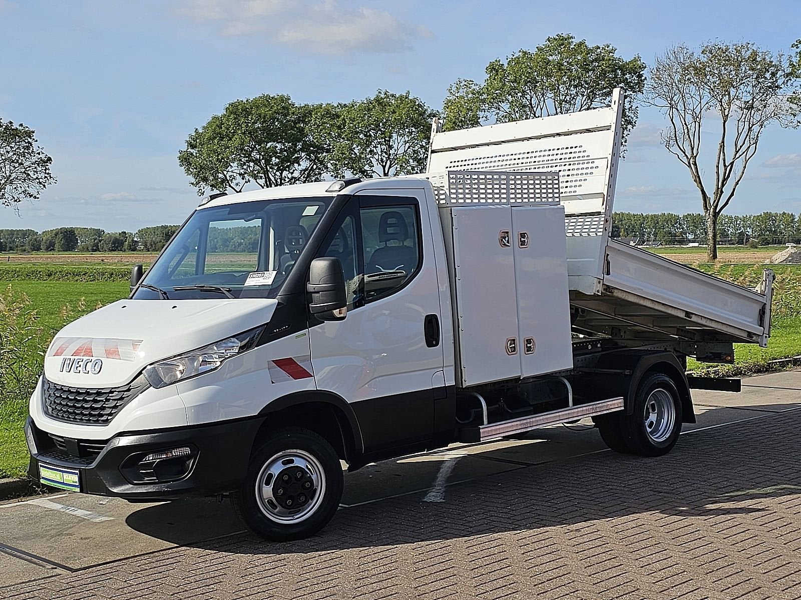 IVECO DAILY 35C16 3.0ltr kipper kist !, Auto's, Gebruikt, Euro 6, 156 pk, Iveco