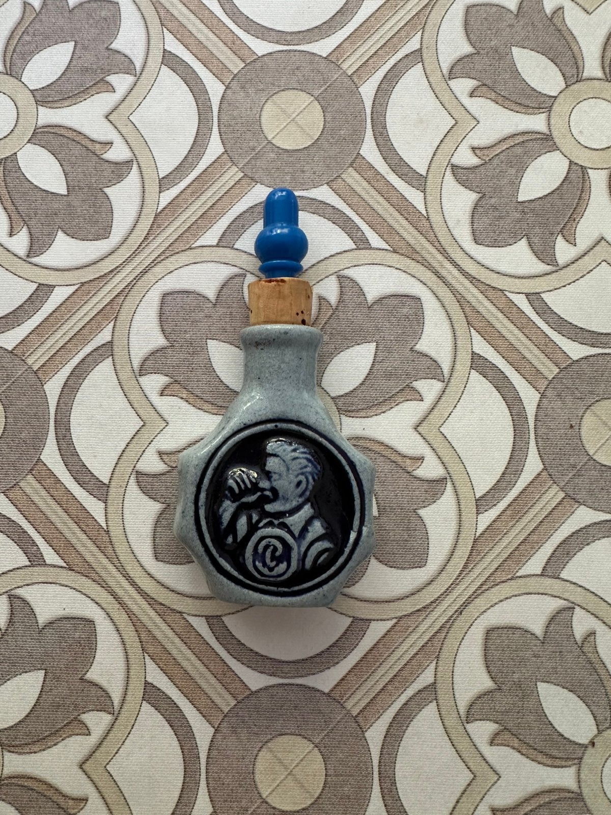 Poschl tabaksflesje, miniatuurflesje, Antiek en Kunst, Ophalen of Verzenden