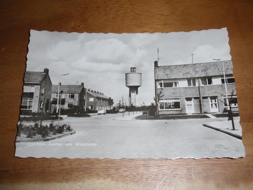 Drachten Watertoren Swetten, Verzenden, 1960 tot 1980, Ongelopen, Friesland