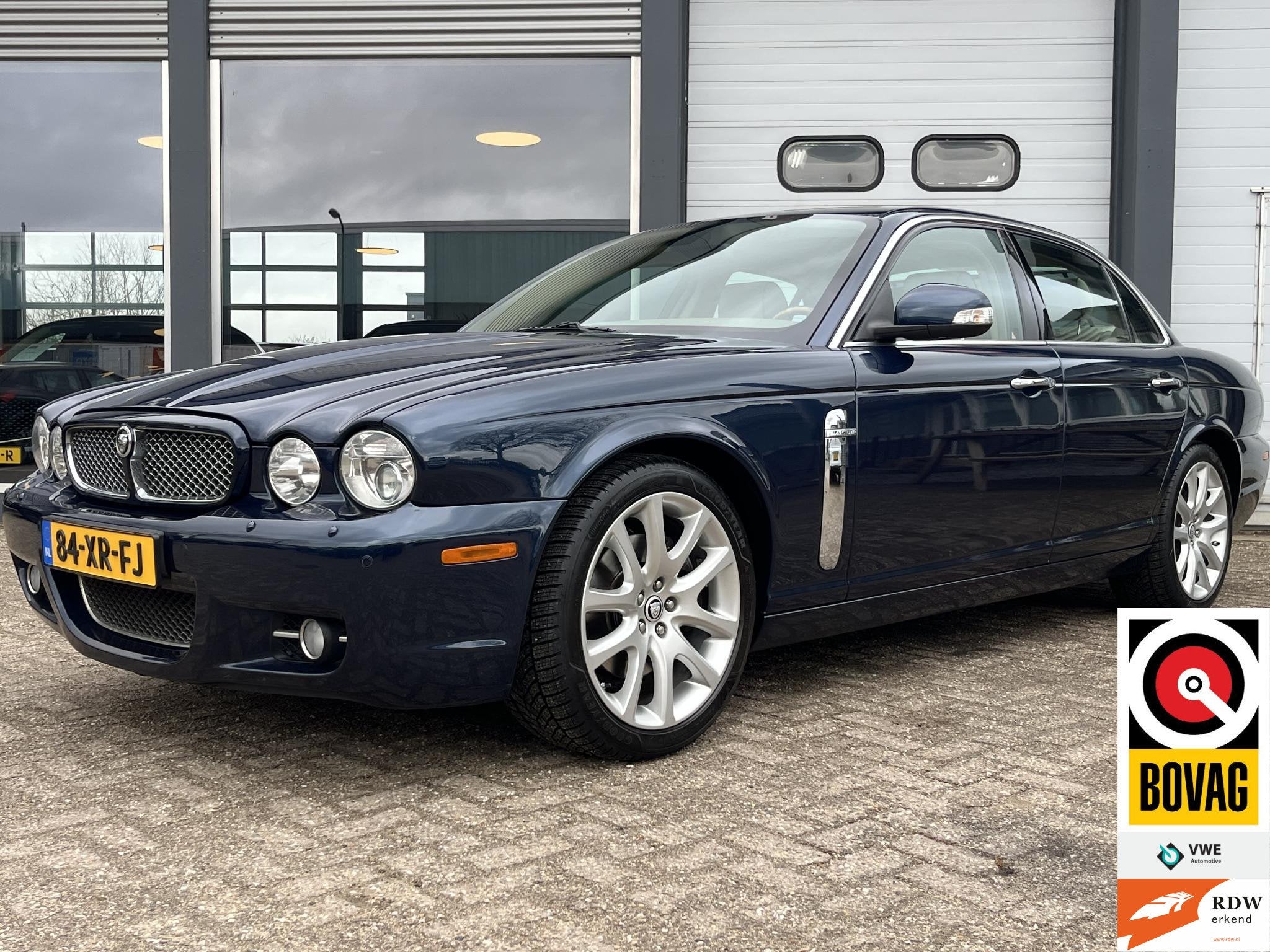 Jaguar XJ 4.2 V8 Sovereign SWB 2 eigenaren open dak nette st, Automaat, Achterwielaandrijving, Blauw, Euro 4