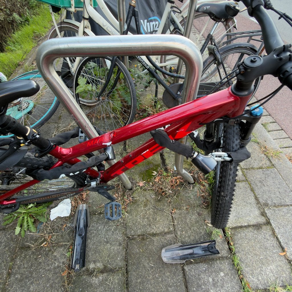 Trek Marlin4 Gen2 25' schadefiets, geschikt voor onderdelen, Gebruikt, Versnellingen, Schijfrem, 65 cm of meer