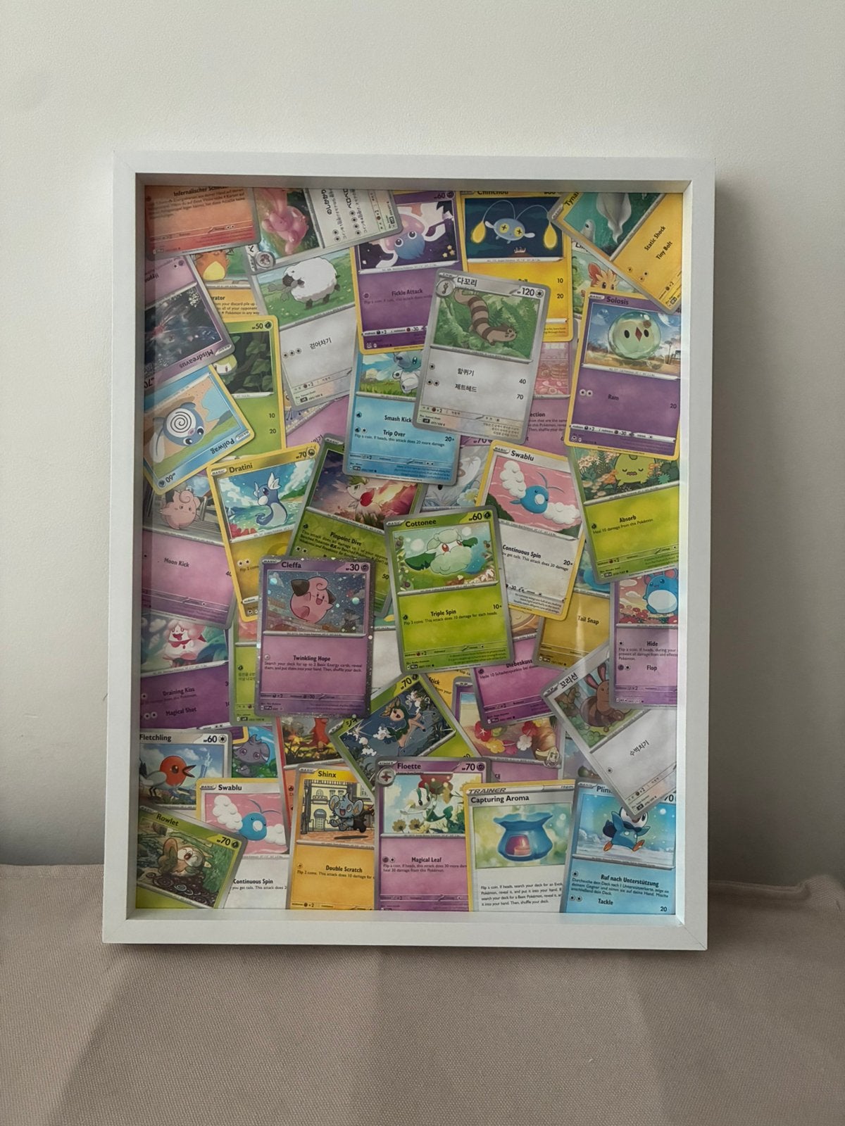 Pokemon ‘cuties’ schilderij - 30x40, Ophalen of Verzenden