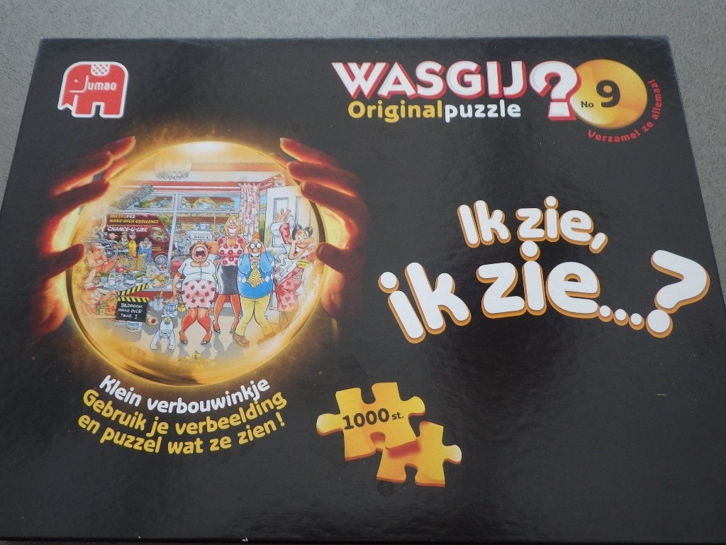 Wasgij original puzzle 39 klein verbouwinkje, Ophalen, 500 t/m 1500 stukjes, Zo goed als nieuw